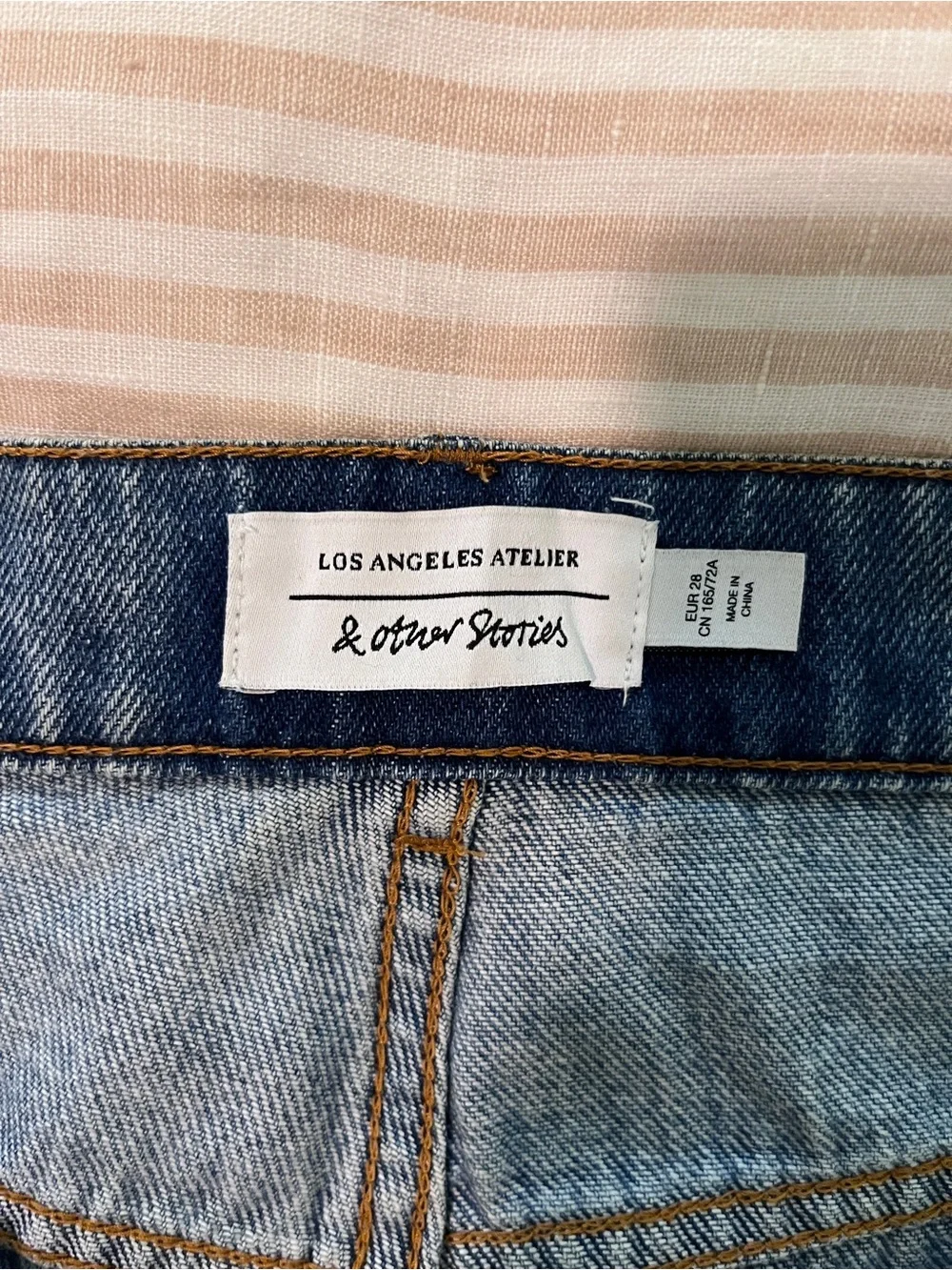 Classic Blue Denim Cutoff Shorts